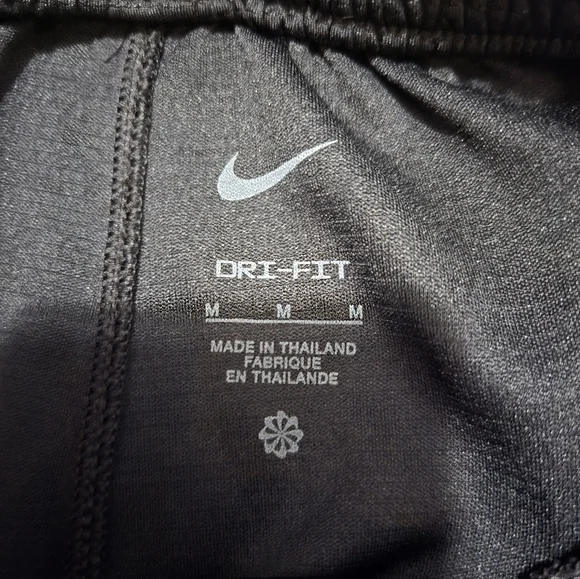 Nike Black Shorts with Orange Stripes - Picture 4 of 7